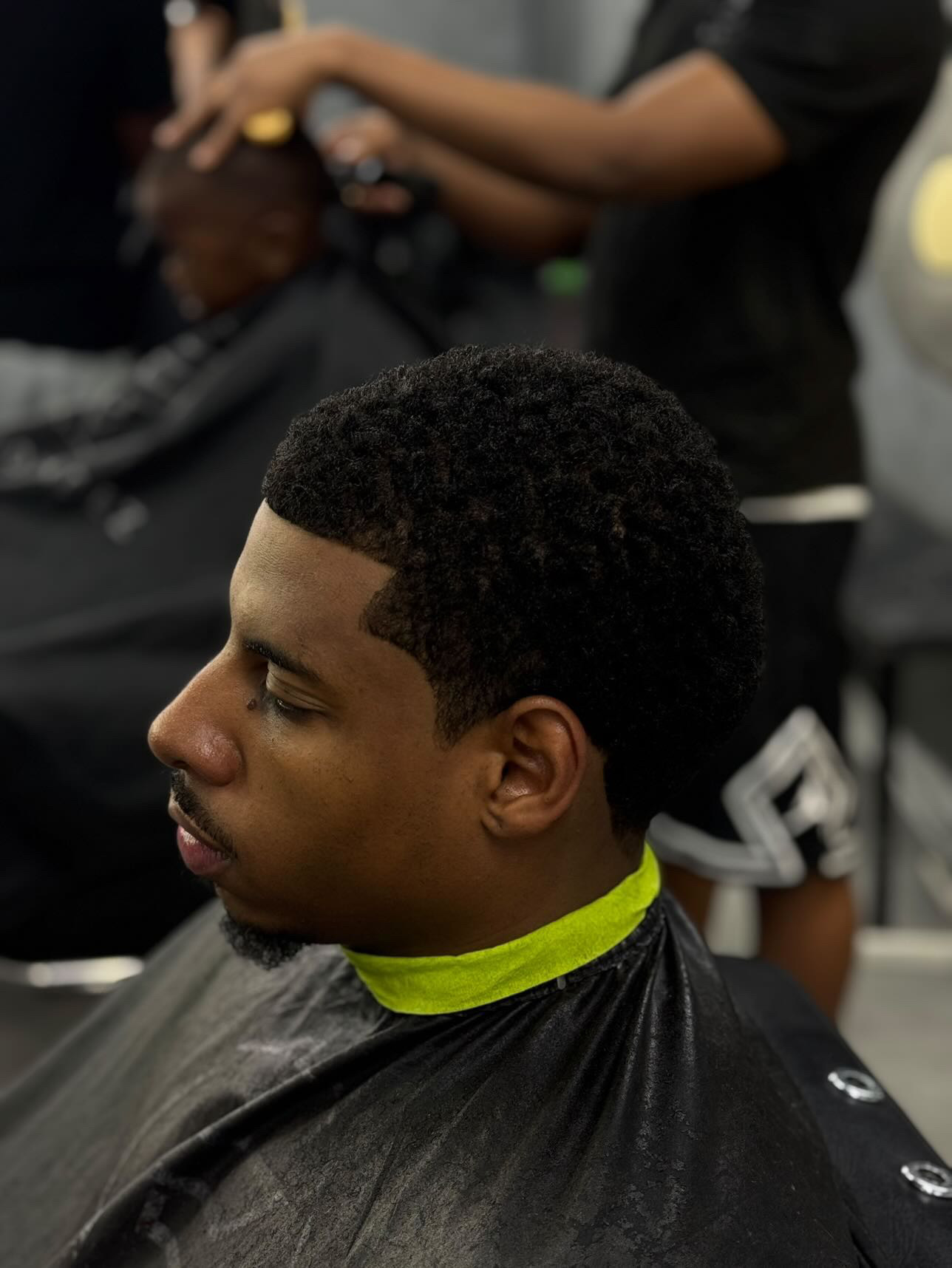 Textured taper with line-up